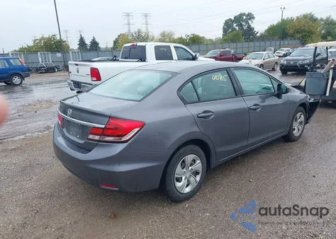 2014 Honda Civic Lx from USA, damaged, VIN 19XFB2F53EE015352